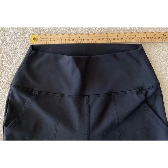 Avalanche Outdoor Supply Co Womens Cargo Leggings Black High Rise - Picture 7 of 11